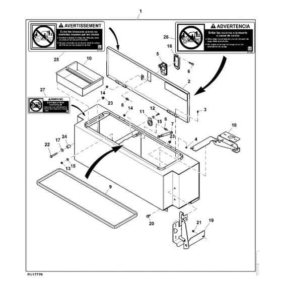 John Deere XUV855E - PC13313 - Toolbox - ST919228