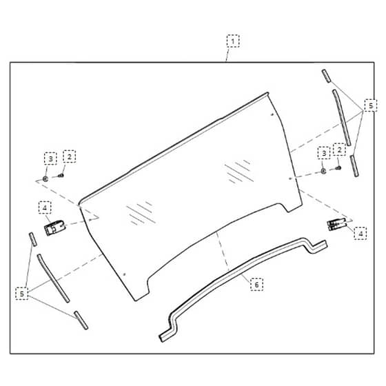 John Deere XUV855M - PC13311 - Half Poly - ST810298