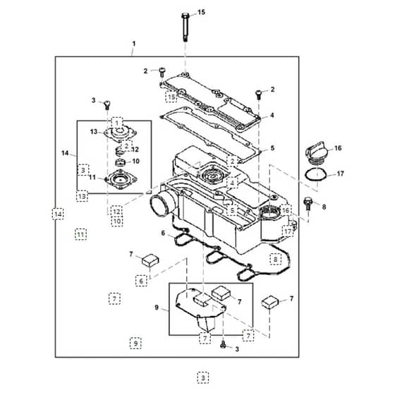 John Deere XUV855M - PC13311 - Bonnet - ST895344