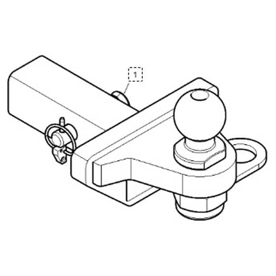 John Deere XUV855M - PC13311 - Hitch Coupling - ST994121