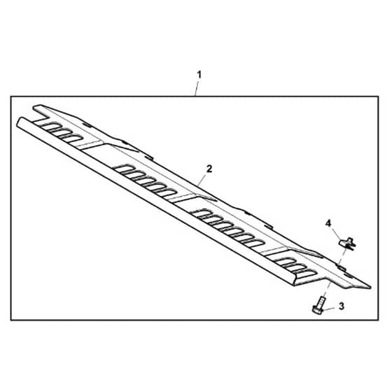 John Deere XUV855M - PC13312 - Deflector Plate - ST883592