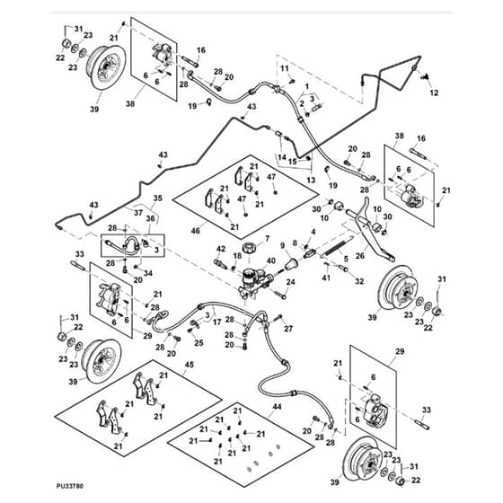 John Deere XUV855M - PC13312 - Front - ST897665