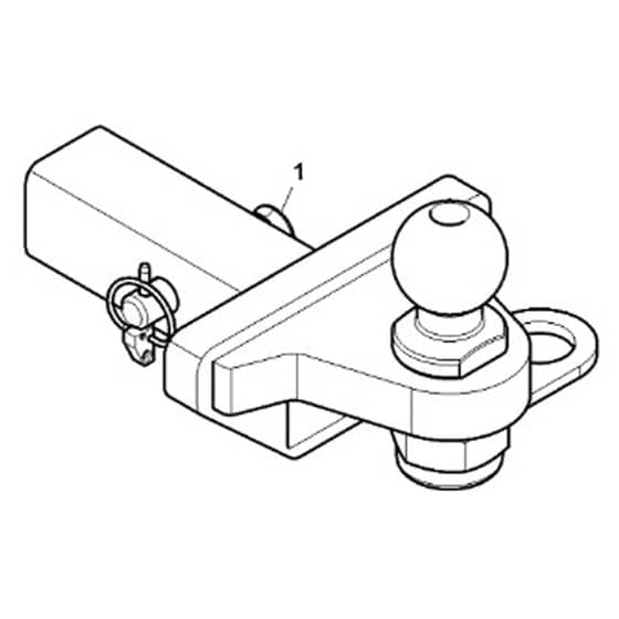 John Deere XUV855M - PC16089 - Hitch Coupling - ST1003507
