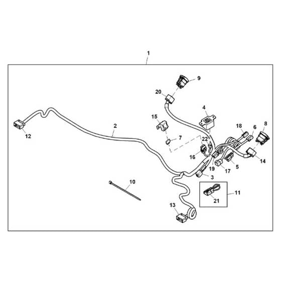 John Deere XUV855M - PC16089 - Turn Signal - ST1009000