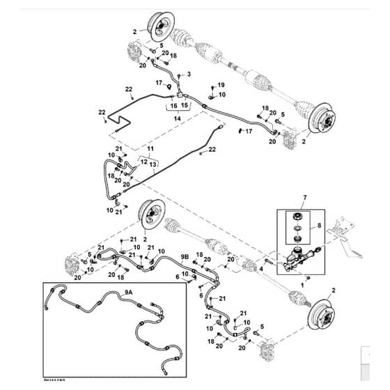 John Deere XUV865E - PC13097 - Front - ST874011
