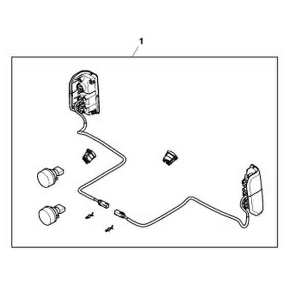 John Deere XUV865E - PC13097 - Turn Signal - ST875977