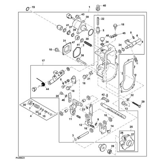 John Deere XUV865E - PC13097 - Fuel Injection (2/2) - ST899914