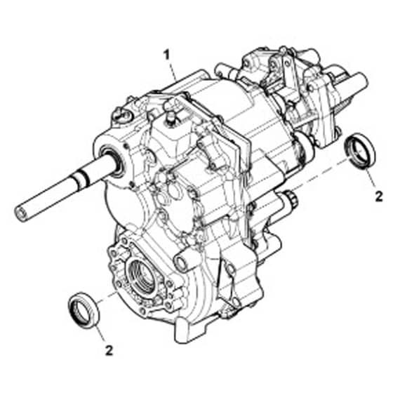 John Deere XUV865E - PC16095 - Transaxle - ST1002416