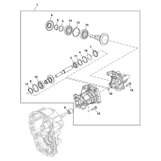 John Deere XUV865E - PC16095 - Pto - ST1002518