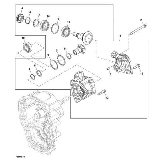 John Deere XUV865E - PC16095 - Pto - ST1035187