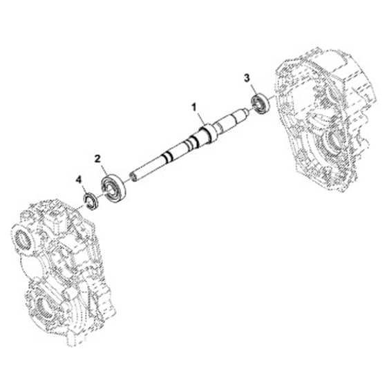 John Deere XUV865E - PC16095 - Input Shaft - ST1073879