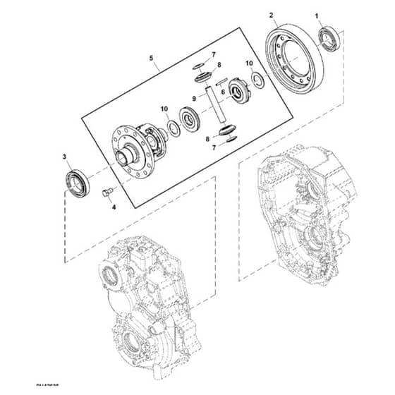 John Deere XUV865E - PC16095 - Gear Kit - ST1073887
