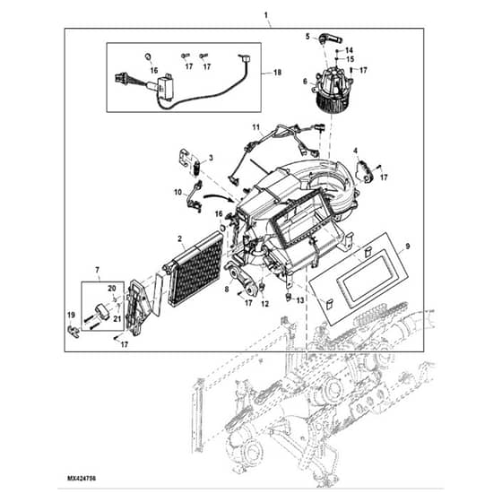 John Deere XUV865M - PC13098 - Module - ST927674