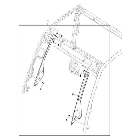 John Deere XUV865M - PC13098 - Cover Kit - ST982347