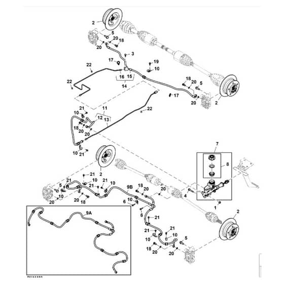 John Deere XUV865R - PC13099 - Front - ST874011