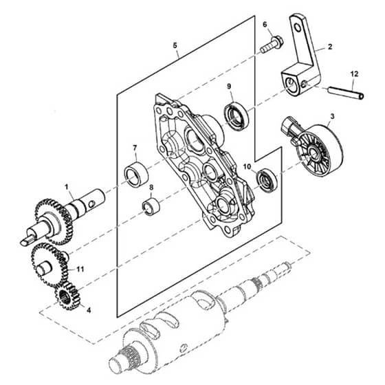 John Deere XUV865R - PC16097 - Range Shift - ST1002388