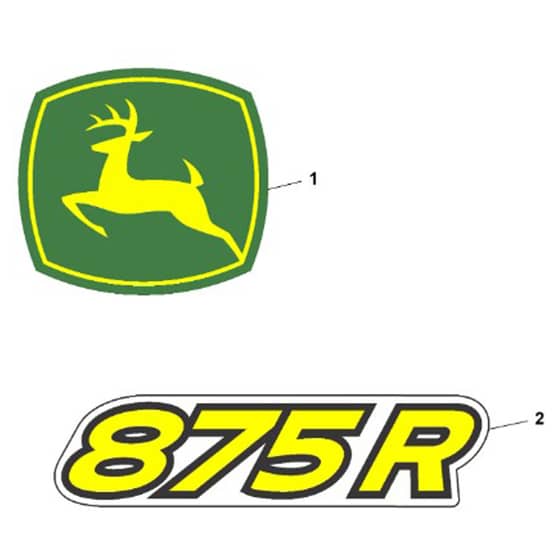 John Deere XUV875R - PC16760 - Labels - ST1823888