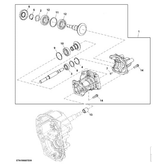 John Deere XUV875R - PC16760 - Pto - ST1994808