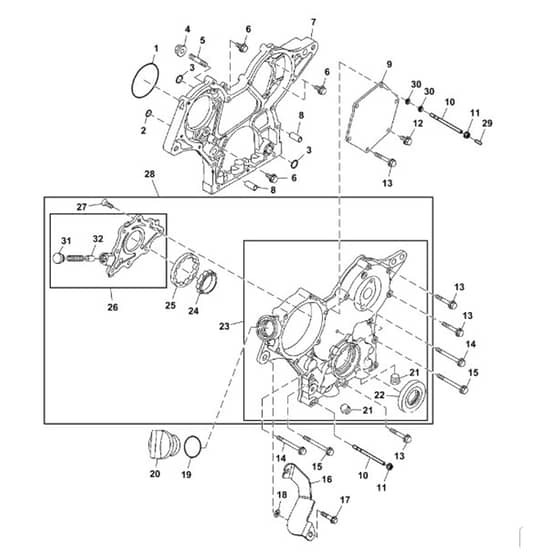 John Deere XUV - PC11574 - Gear Case - ST562919