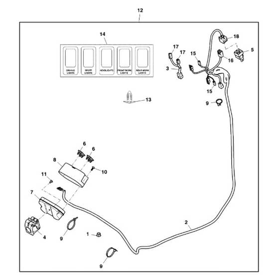 John Deere XUV - PC11574 - Occupant Protective - ST720902