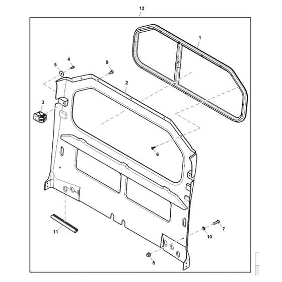 John Deere XUV - PC11574 - Occupant Protection (110001 - ) - ST768847