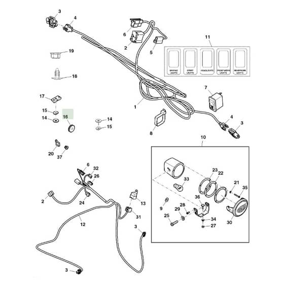 John Deere XUV - PC11574 - High Intensity - ST776713