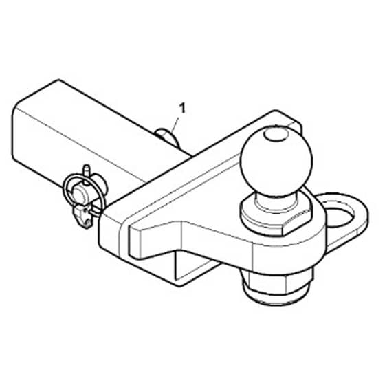 John Deere XUV - PC11574 - Hitch Coupling - ST809654