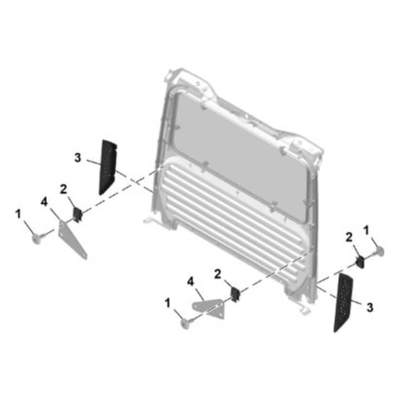 John Deere XUV - PC16756 - Rear Panel - ST1988728