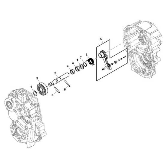 John Deere XUV - PC16756 - Reverse Shaft - ST1994628