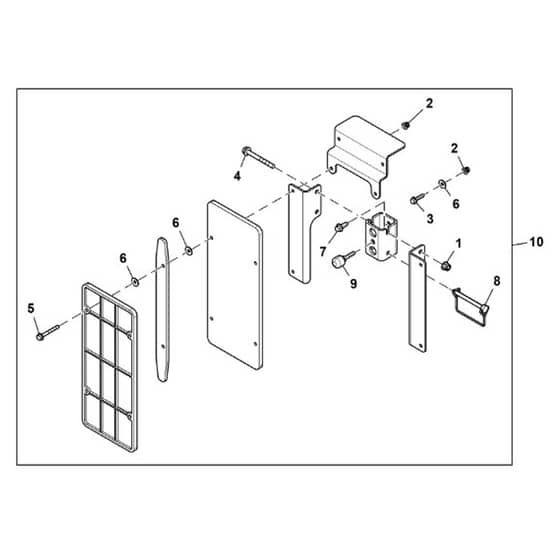 John Deere XUV - PC16756 - Chainsaw Holder - ST2162288