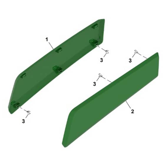 John Deere XUV - PC16756 - Panel Kit - ST2199408