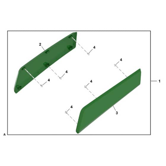 John Deere XUV - PC16756 - Panel Kit - ST2227588