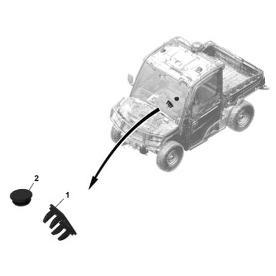 John Deere XUV - PC16757 - Windshield Wiper - ST1973268