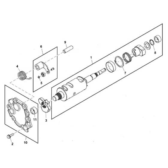 John Deere XUV - PC16757 - Drum Shaft - ST1994748