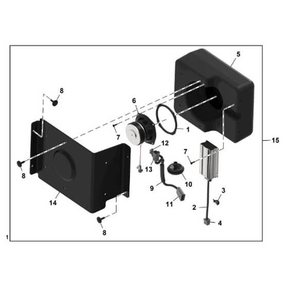 John Deere XUV - PC16757 - Speaker Kit - ST2170348