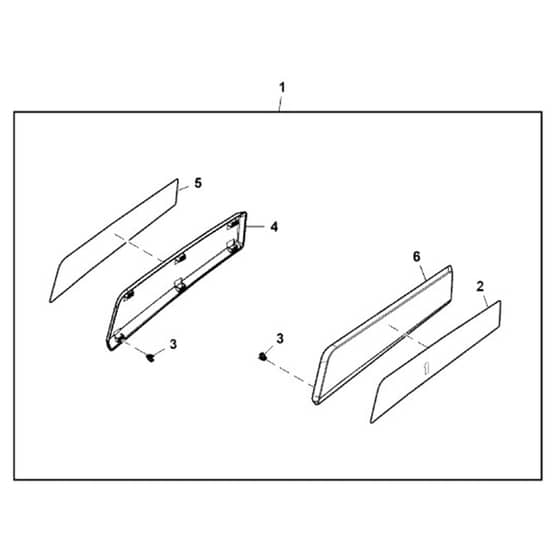 John Deere XUV - PC16757 - Panel Kit - ST2227768