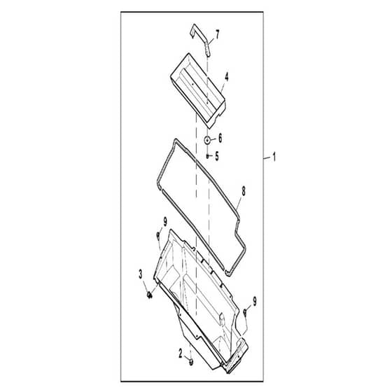 John Deere XUV - PC16757 - Underhood Storage - ST2230988