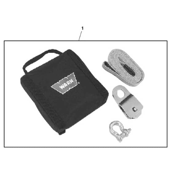 John Deere XUV - PC16757 - Winch Accessories - ST741210