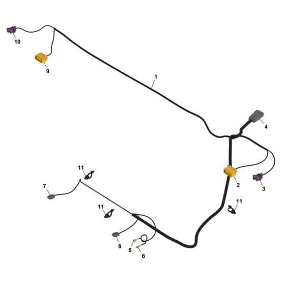John Deere XUV - PC16758 - Wiring Harness - ST1829288