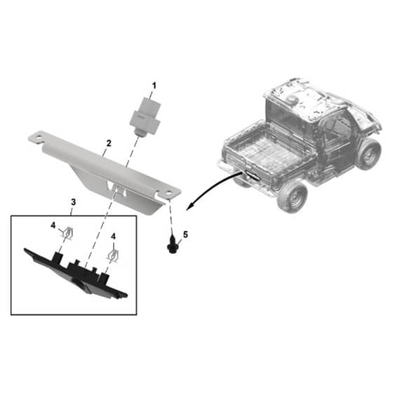 John Deere XUV - PC16758 - Television Camera - ST1970168