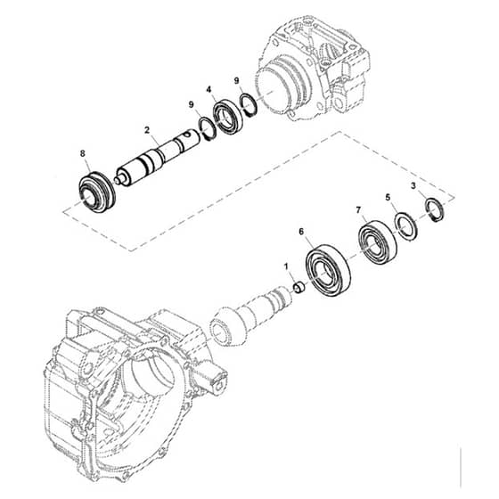 John Deere XUV - PC16758 - Input Shaft - ST1994848
