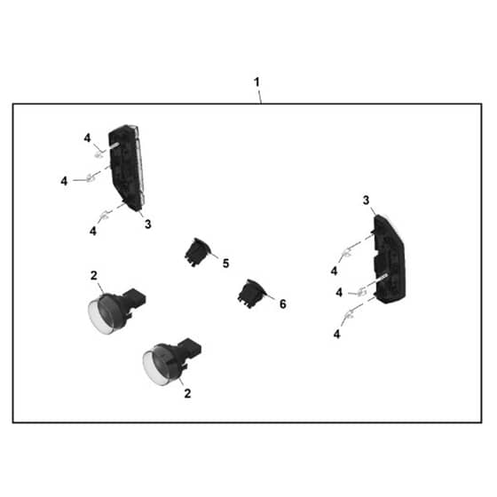 John Deere XUV - PC16758 - Light Kit - ST2230528