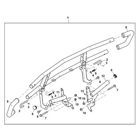 John Deere XUV - PC16759 - Front Brush - ST1004194