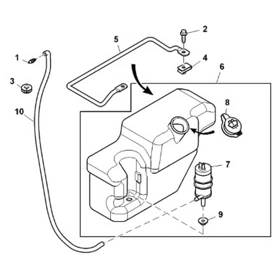 John Deere XUV - PC16759 - Reservoir - ST1970728