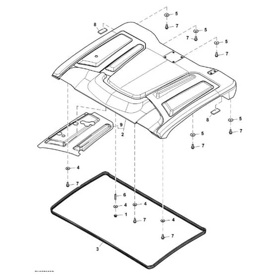 John Deere XUV - PC16759 - Roof - ST1973768