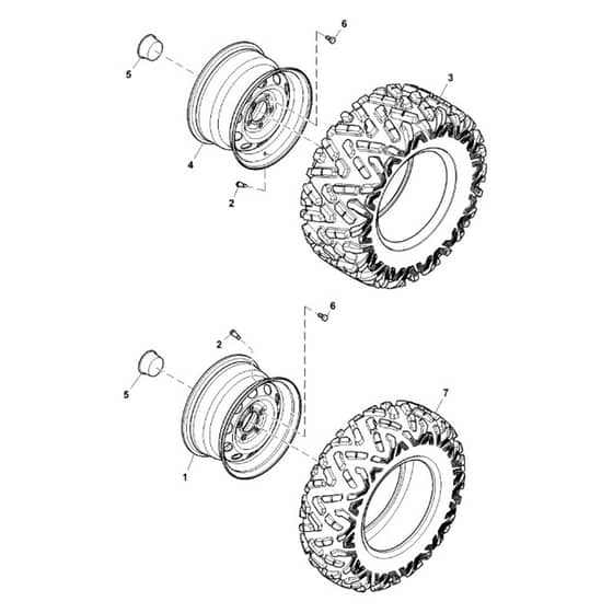John Deere XUV - PC16759 - Wheels - ST2062168