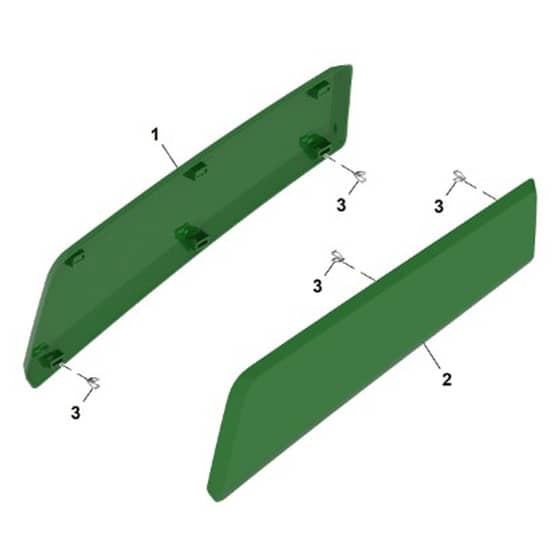 John Deere XUV - PC16759 - Panel Kit - ST2199408
