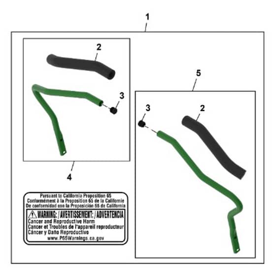 John Deere Z320R - PC16403 - Ergonomic Steering - ST1064859