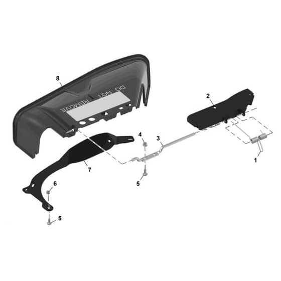 John Deere Z320R - PC16403 - Chute 42A - ST1065044