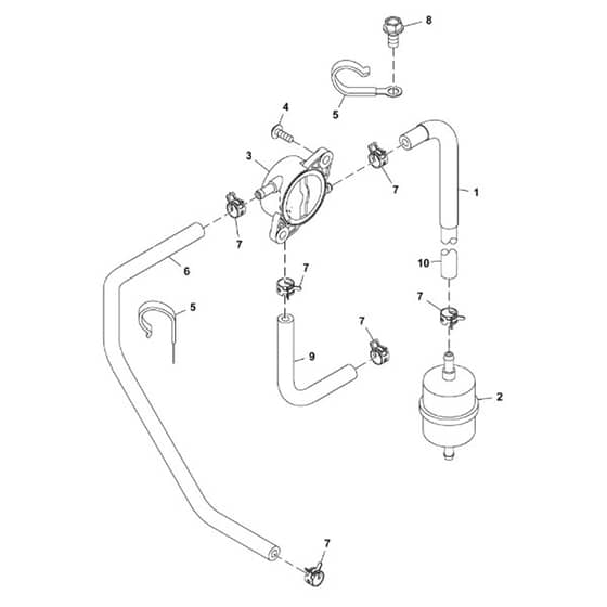 John Deere Z320R - PC16403 - Fuel Pump - ST1068607